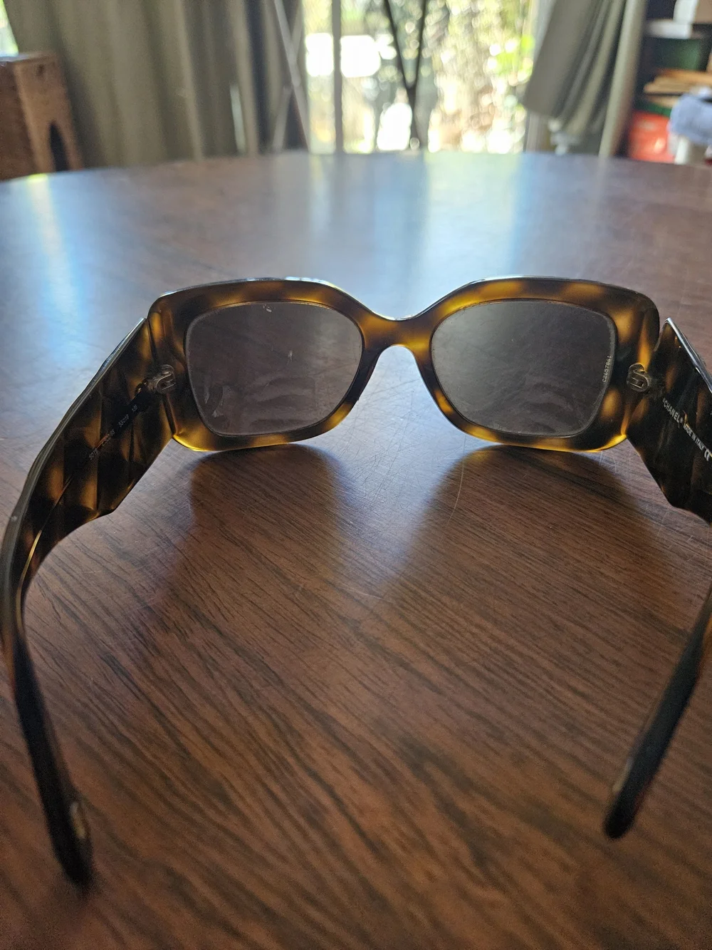 CHANEL Oversized Square Sunglasses - Tortoiseshell Brown